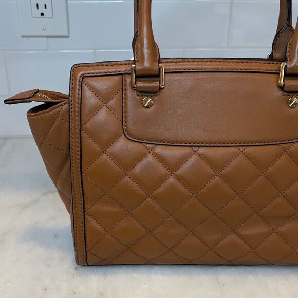 Michael Kors Selma Quilted Leather Satchel - Picture 5 of 16